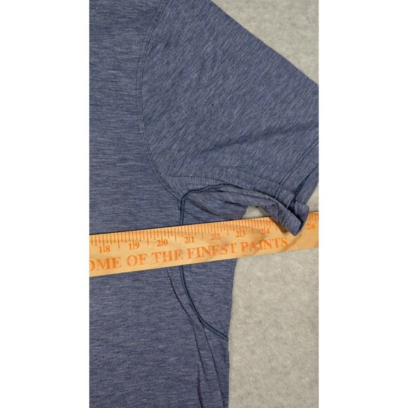 Lululemon Men Shirt Large Crewneck Heather Short Sleeve Performance‎ Athletic - Picture 9 of 11